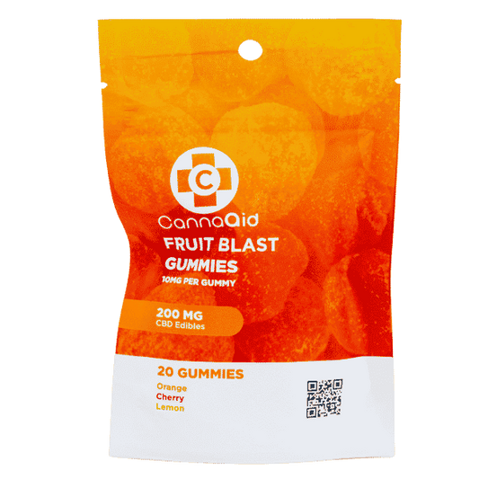 Gomitas CBD Gummies Fruit Blast 20ct 10 MG