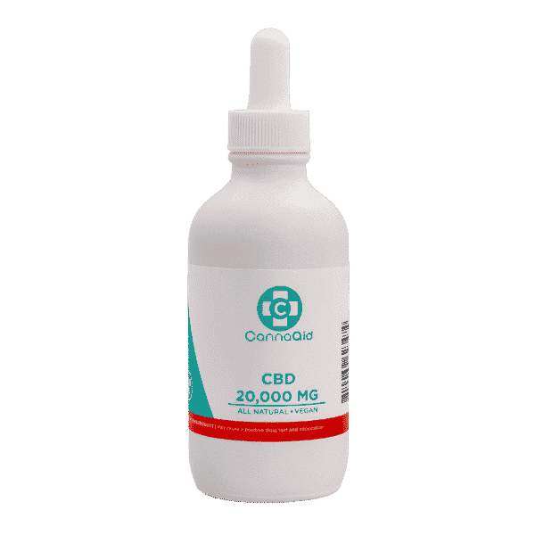 CBD:CannaAid CBD 20000 MG Tincture