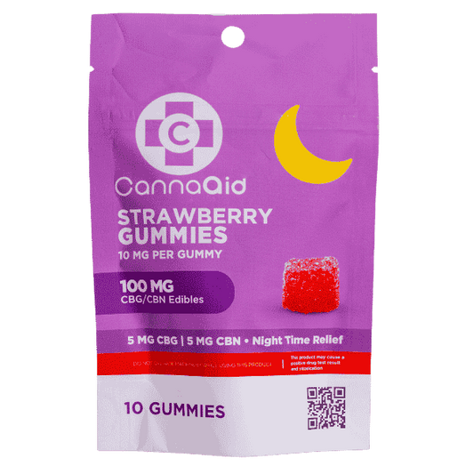 Gomitas CBN 10ct Gummies Strawberry