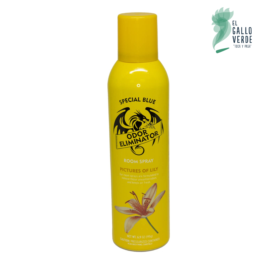 SPRAY ODDOR CONTROL AROMAS SPECIAL BLUE