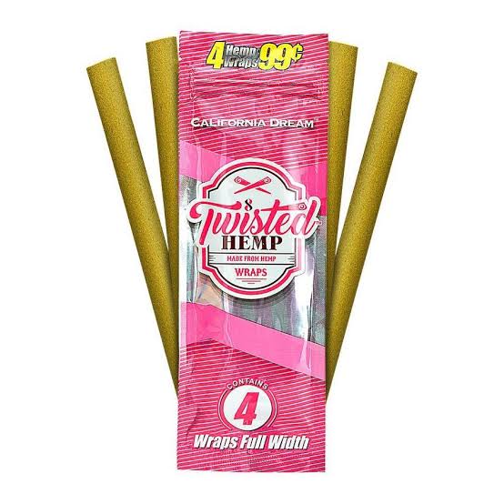 BLUNT WRAP TWISTED HEMP CALIFORNIA DREAM