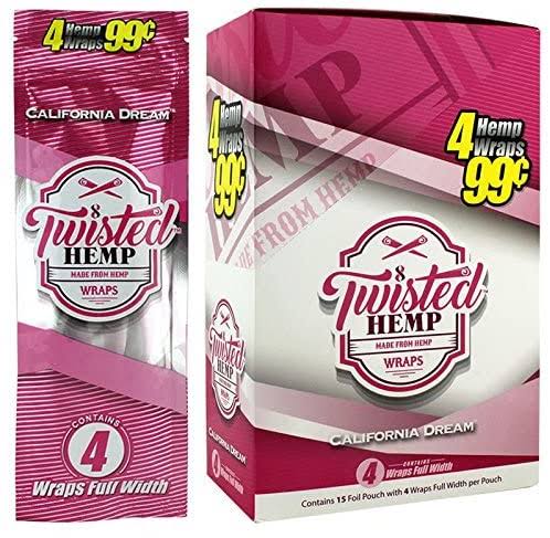 BLUNT WRAP TWISTED HEMP CALIFORNIA DREAM