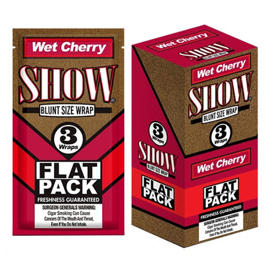 SHOW BLUNT FLAT PACK WET CHERRY