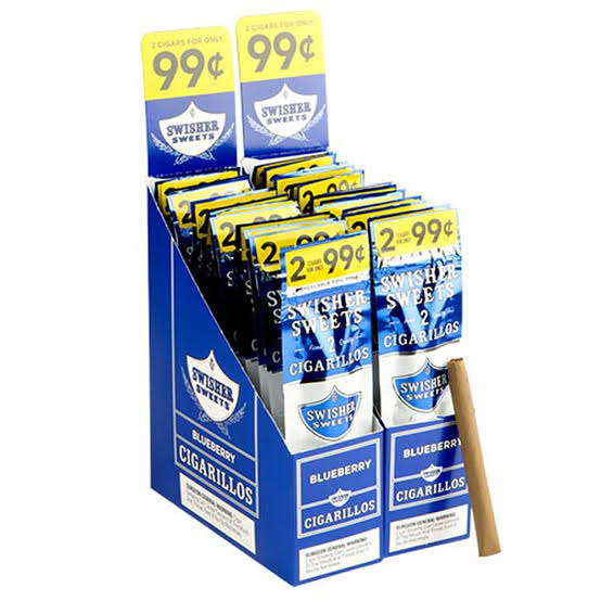 Swisher Sweets Blueberry 2 Cigarrillos