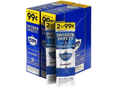 Swisher Sweets Blueberry 2 Cigarrillos
