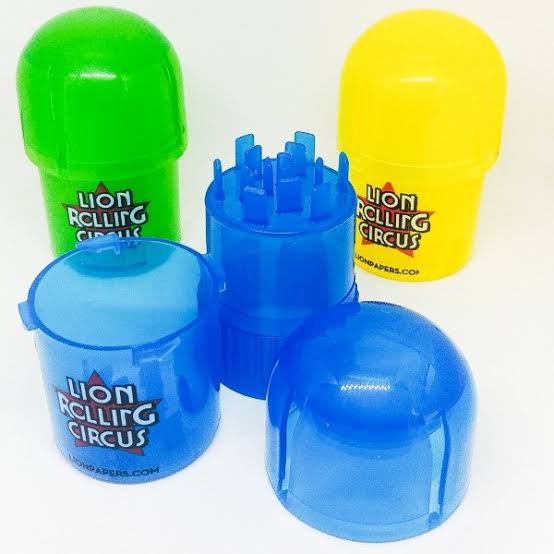 Grinder Lion Rolling Circus colores  3 pzas