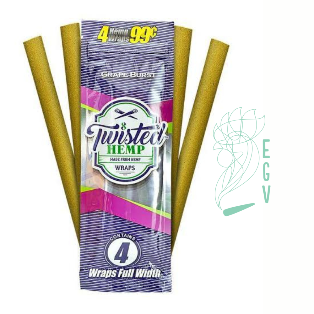 BLUNT WRAP TWISTED HEMP GRAPE BURST